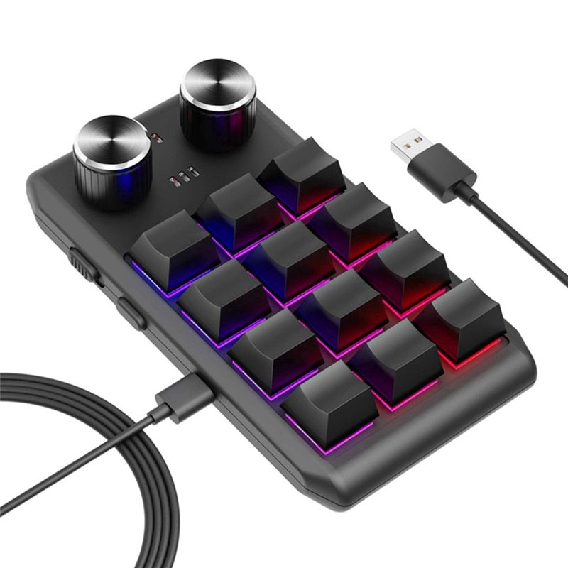 Gaming Keyboard Training - AEF6-Custom Tastiera Hotswap Tastiera Pulsante volume