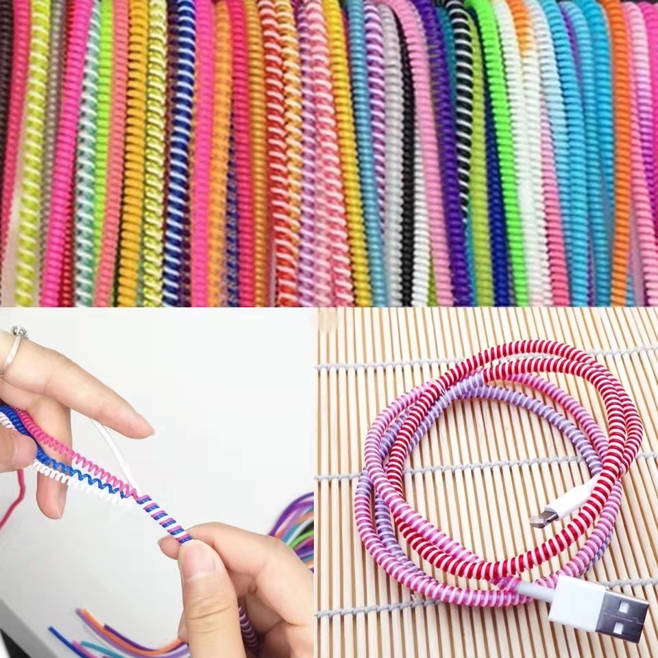 Coiled Usb Cable - Protezione a spirale in TPU per