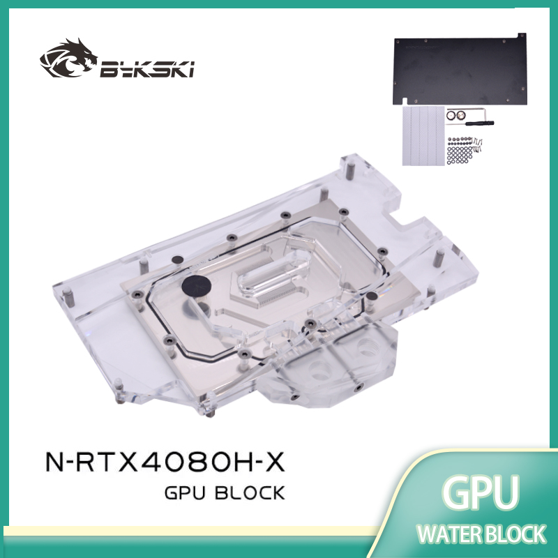Nvidia Vga Rtx 4080 - Bykski N-RTX4080H-X Blocco GPU da utilizzare