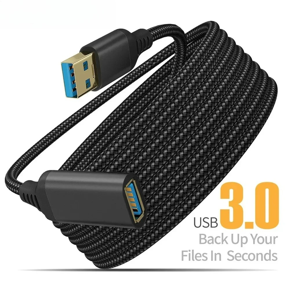 Coiled Usb Cable - Cavo di prolunga USB 3.0 maschio-femmina