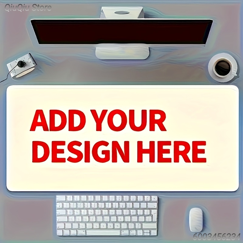 Gaming Keyboard Mouse - Tappetino per Mouse Personalizzato con Immagine,