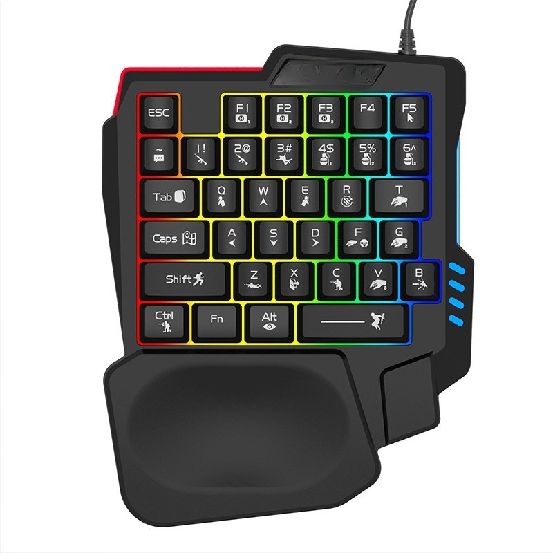 Keyboard Gaming Amazon - Tastiera K5 per una mano Gungod