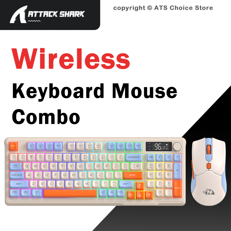 Gaming Keyboard Bundle - Combo Tastiera e Mouse Wireless FREEWOLF