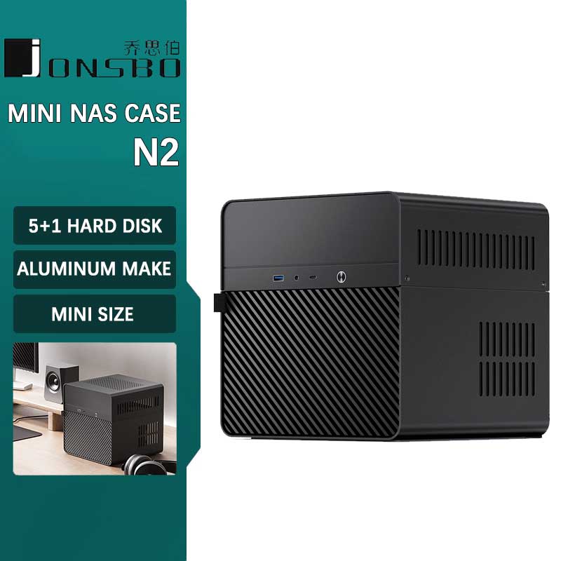 Aluminum Case 65 - JONSBO N2 NAS Custodia Mini ITX