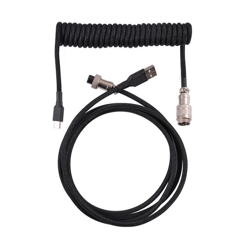 Coiled Usb Cable - Cavo a spirale per tastiera meccanica