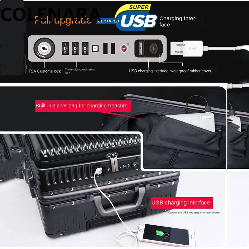 COLENARA Valigia Trolley con A - Aluminum Case 65 recensione e prezzo