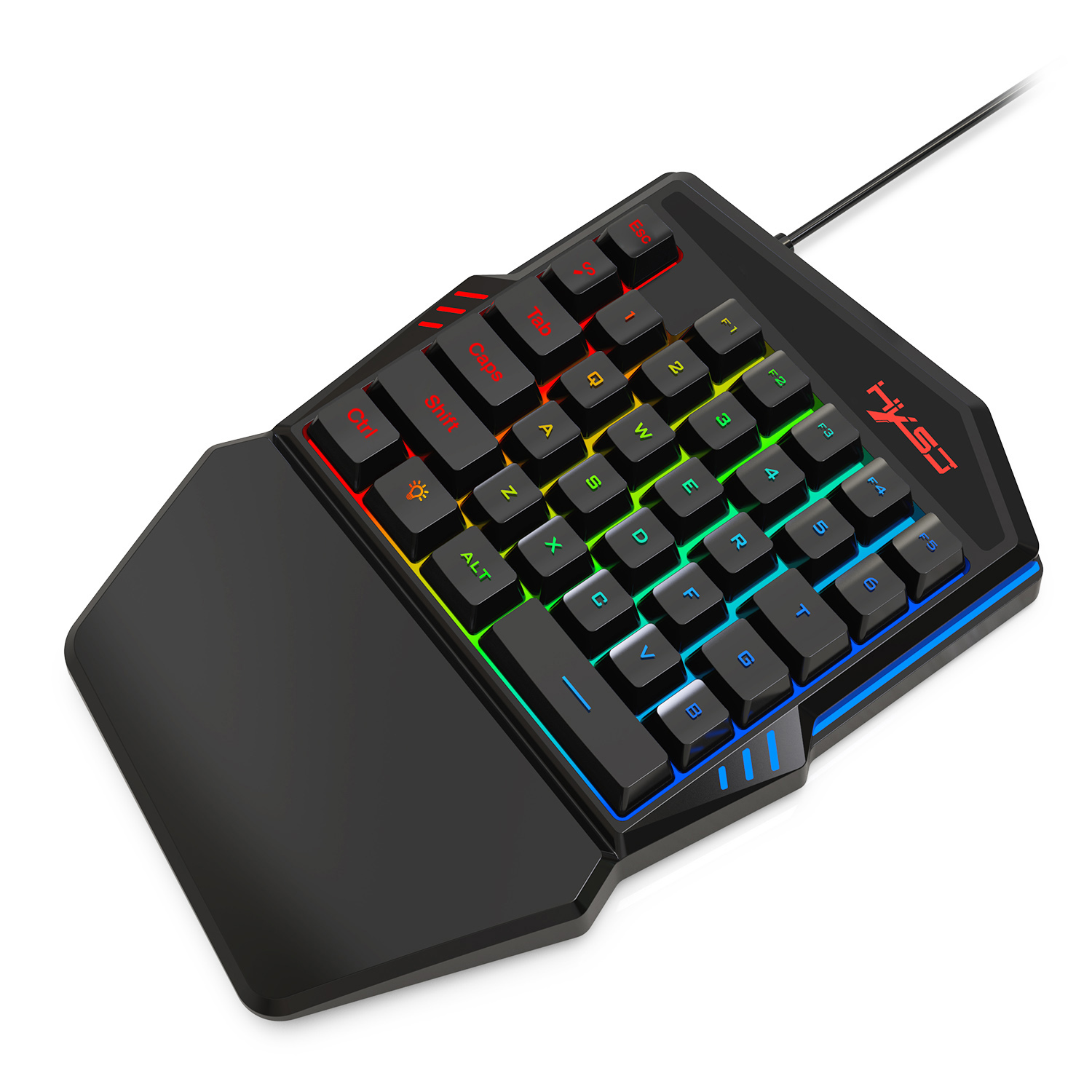 HXSJ V100 V100-2 35 tasti tast - Gaming Keyboard Half recensione e prezzo