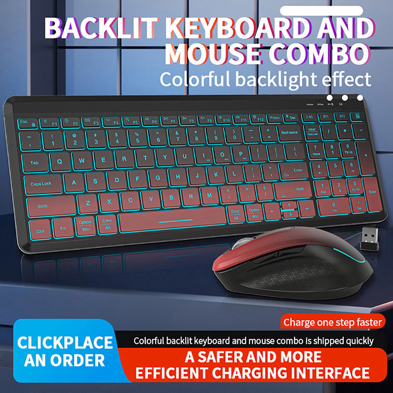 Combinazione di tastiera e Mou - Gaming Keyboard Bundle recensione e prezzo