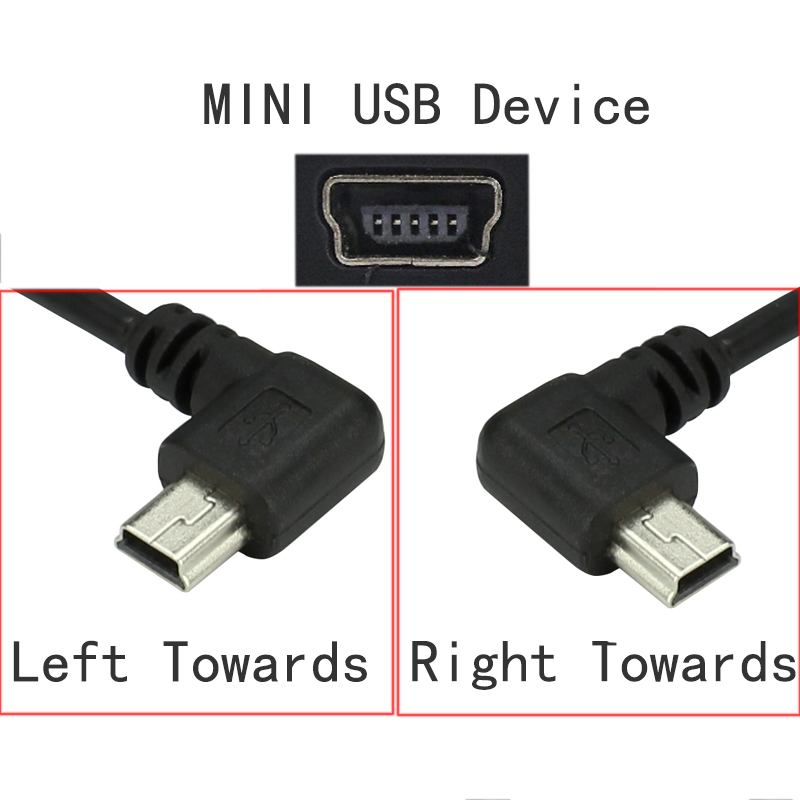 MINI USB 5pin 90 gradi sinistr - Coiled Usb Cable recensione e prezzo