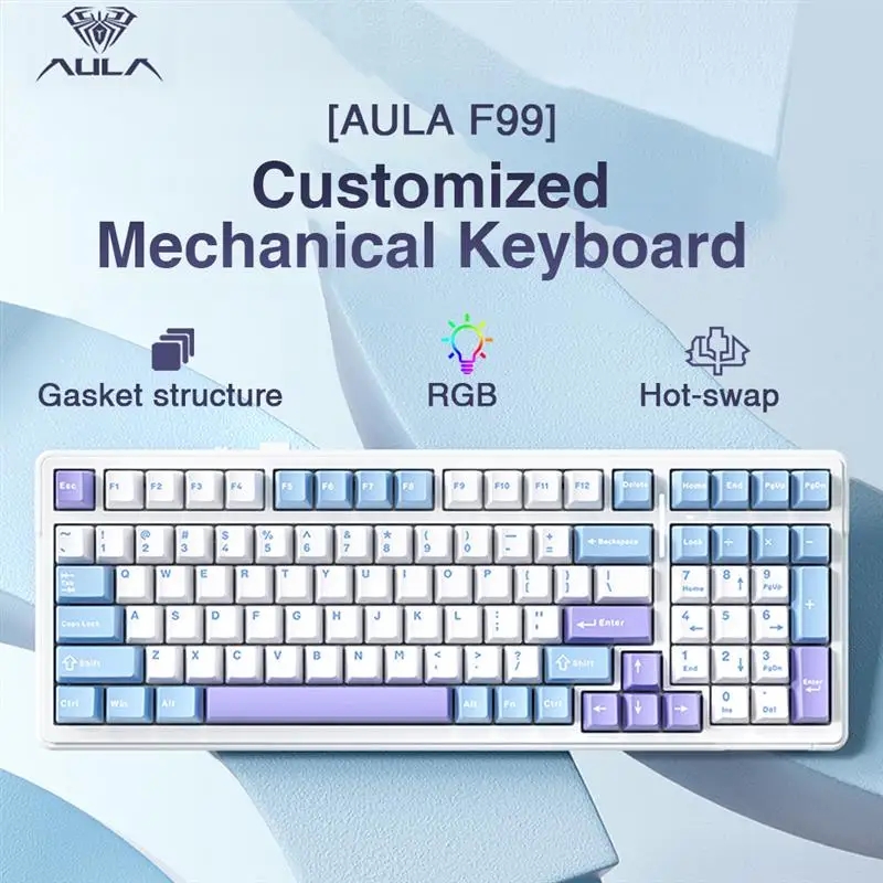 Aula F99 Tastiera meccanica da - Gaming Keyboard Bundle recensione e prezzo