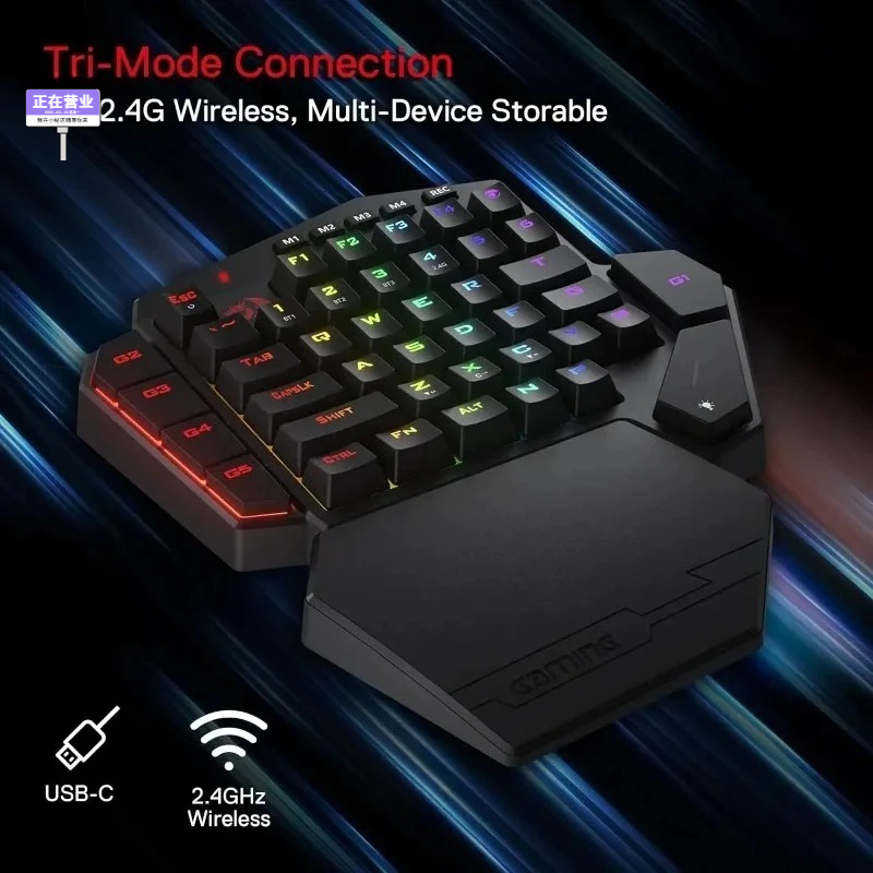 Nuova Tastiera Meccanica Wirel - Gaming Keyboard Half recensione e prezzo