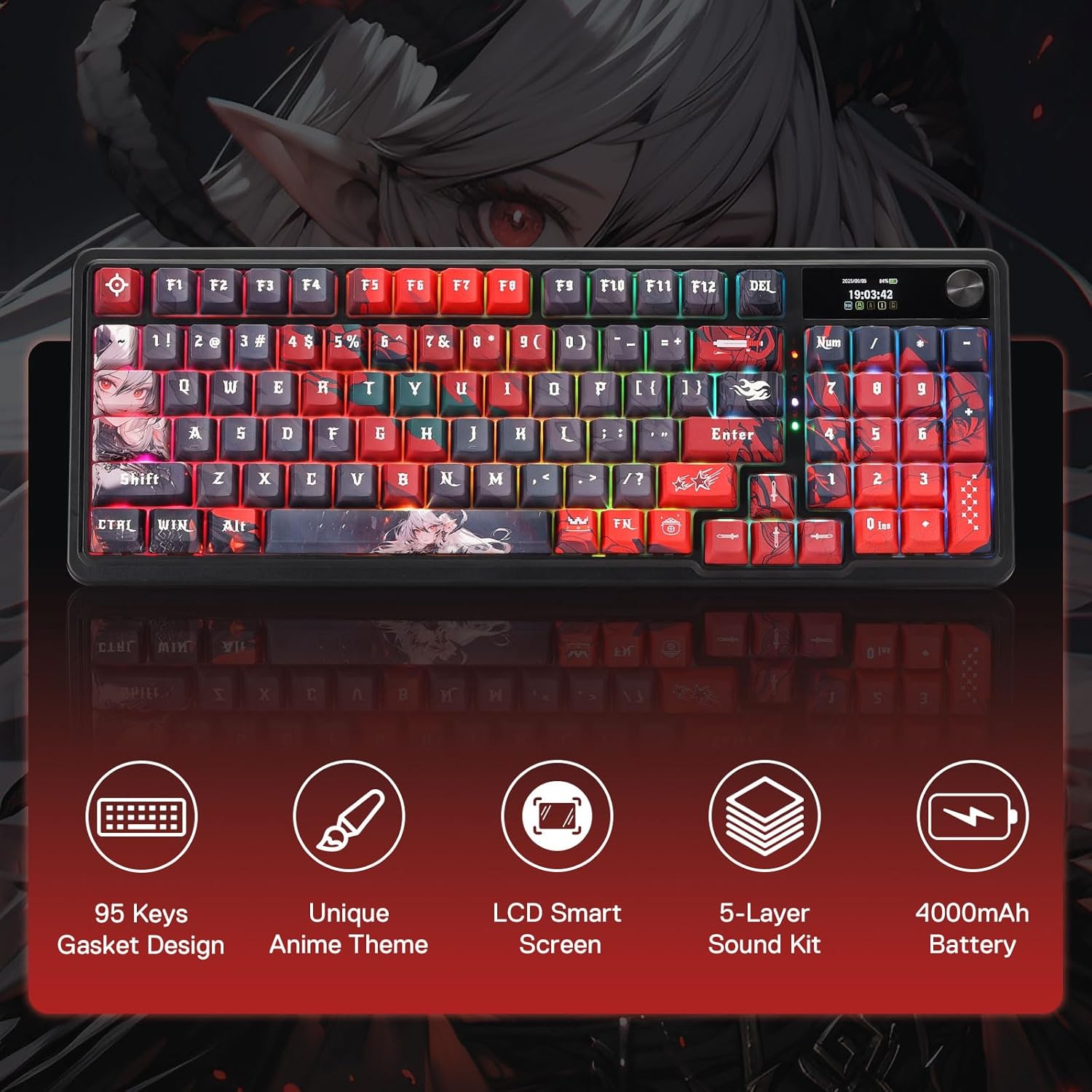 Tastiera da gioco Redragon Wir - Gaming Keyboard Mobile recensione e prezzo