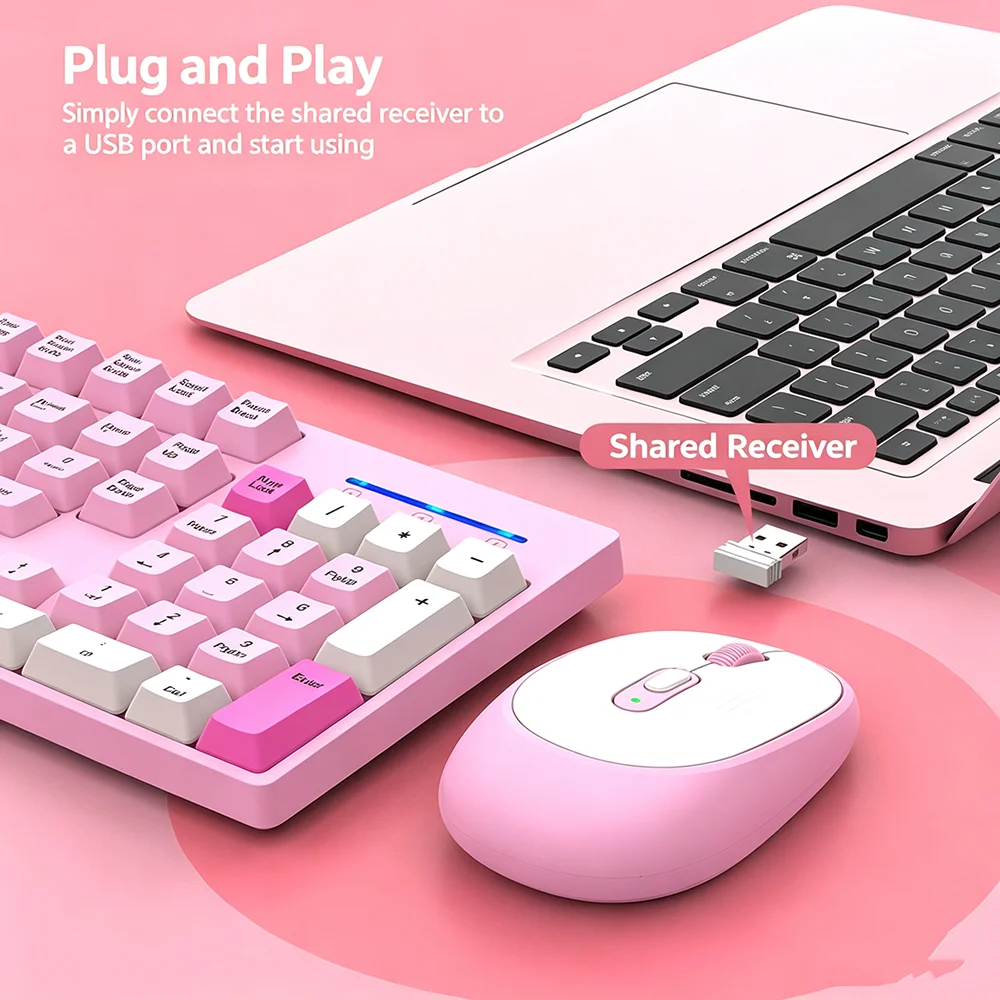 KEBIDUMEI Set combinato tastie - Gaming Keyboard Bundle recensione e prezzo