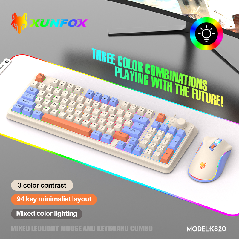 K820 Tastiera da gioco cablata - Gaming Keyboard And Mouse For Xbox recensione e prezzo