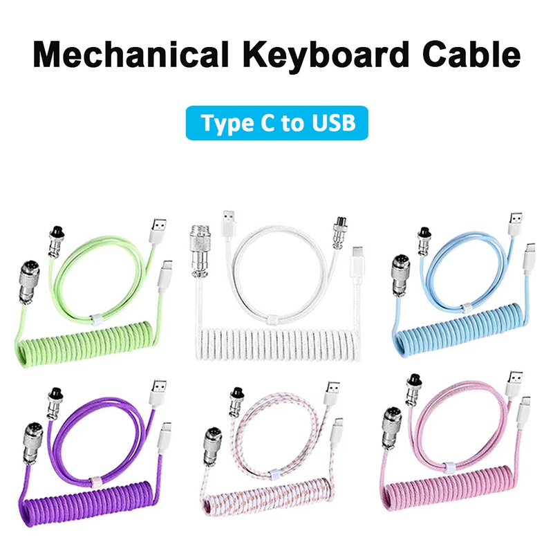 Cavo USB Type-C a spirale per  - Coiled Usb Cable recensione e prezzo
