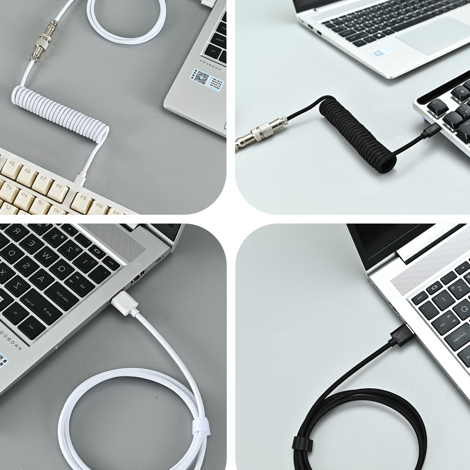 Cavo USB Type-C a spirale per  - Coiled Usb Cable recensione e prezzo