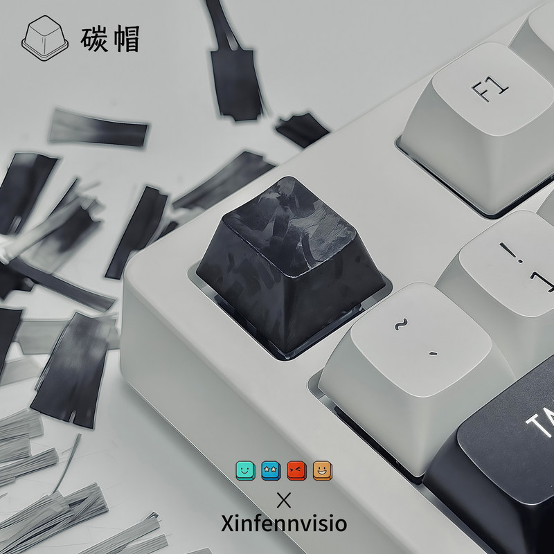Keycap in fibra di carbonio ne - Keyboard Gaming Black recensione e prezzo